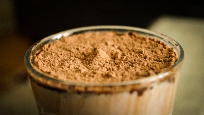 Chocolate protein powder